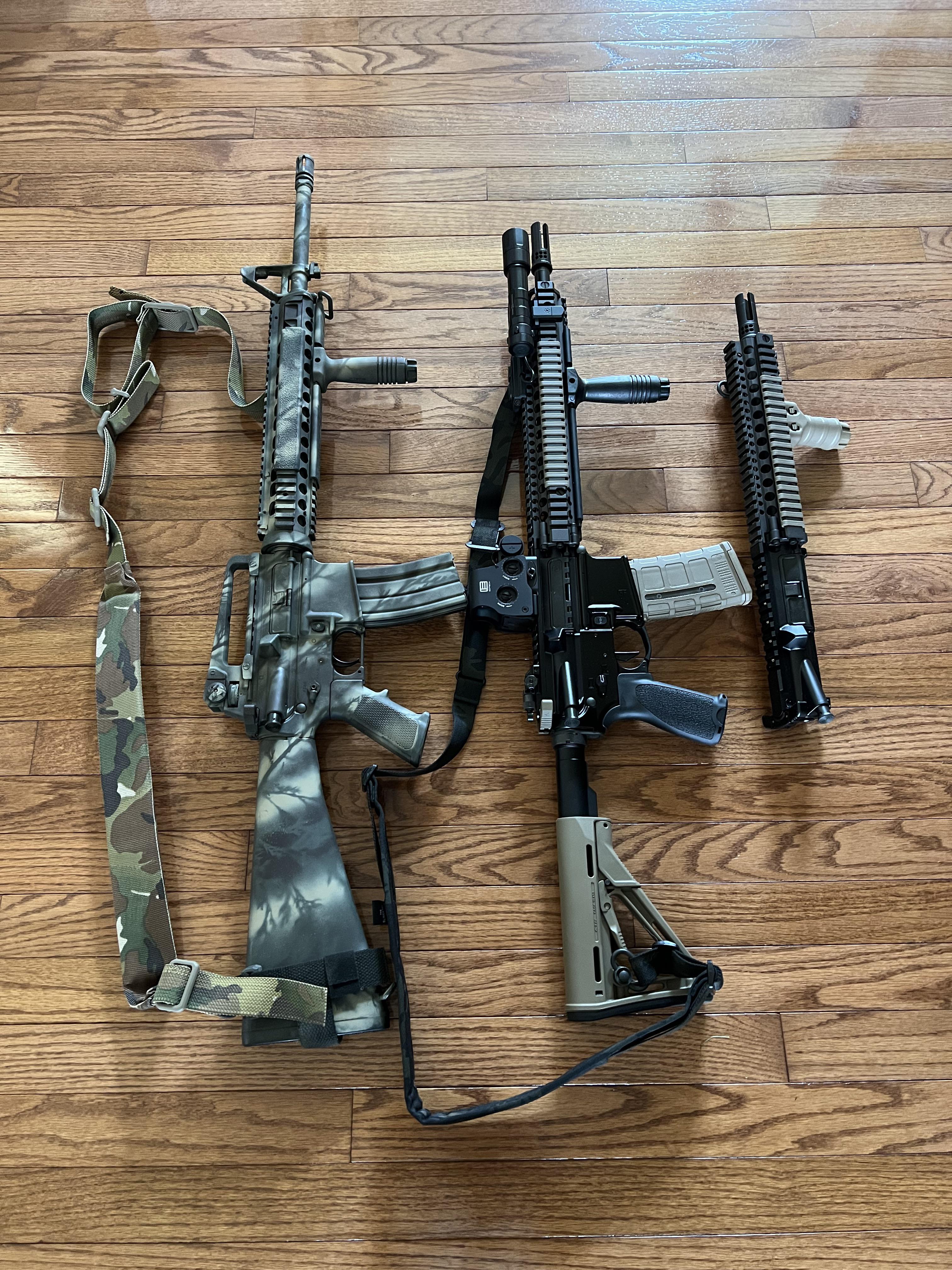 Should be receiving my FDE EOTech and Radian Raptor for the Mk18 upper ...