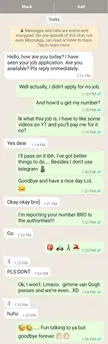 Had some light-hearted fun with that telegram SCAMSTER...XD