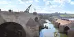 Charles Bridge in Late 14th century by artist Tomas Honz