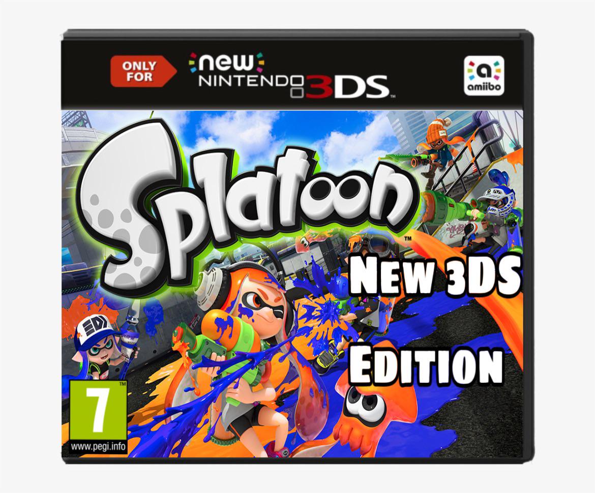 If Splatoon was on the new 3ds? | Scrolller