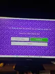 (Bedrock) anyone know how to fix this? Pressing any of the buttons does absolutely nothing at all, stuck on this screen