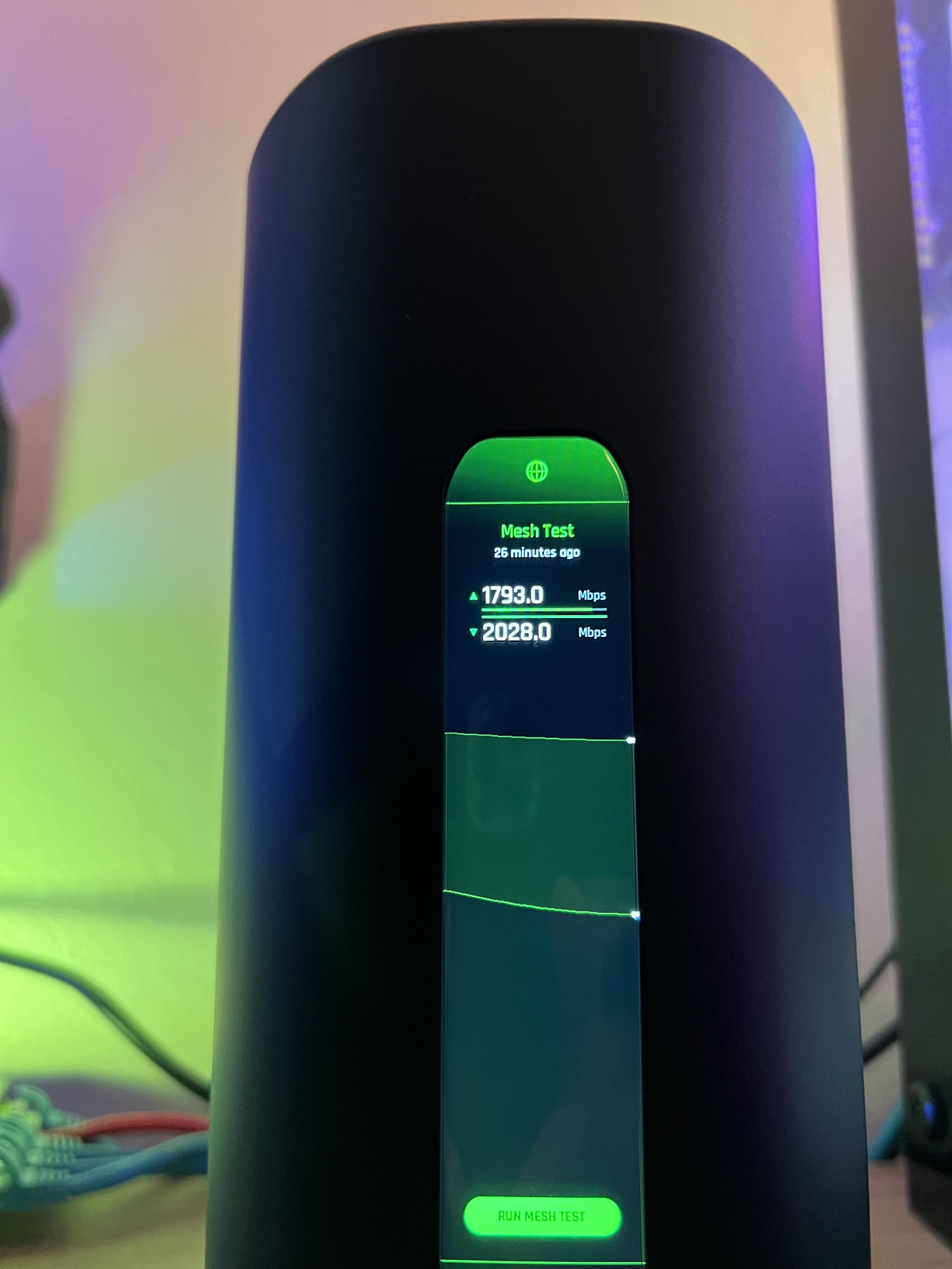 AMPLIFI Alien mesh router - Is this mesh test results normal? I’m ...