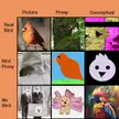 Bird photography alignment chart