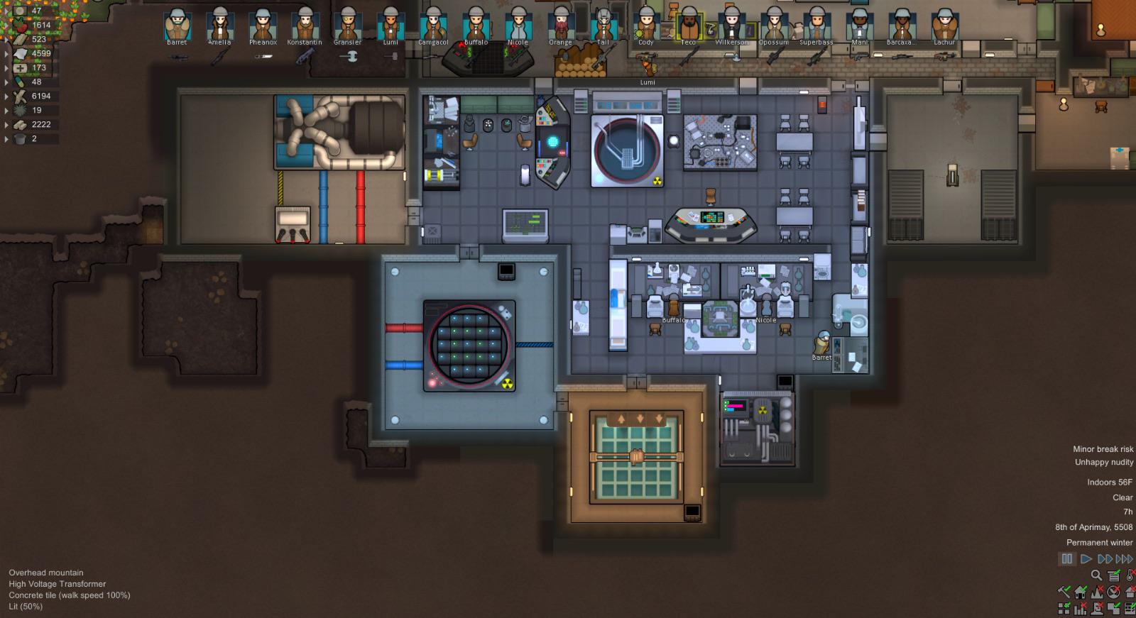 Labratoru Room Rimworld Layout Probably the best reactor/lab setup I’ve ever made | Scrolller