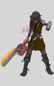 I drew my Fallout 76 character!