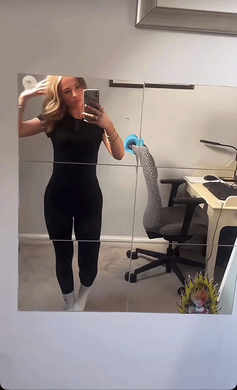 Heyy guys had to turn my TikTok into a gif dm me and ask for mirin to have some fun