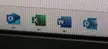 Old outlook logo wont leave taskbar