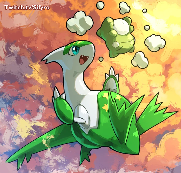 Latias I drew for a raffle winner on my twitch :3