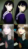 I tried to stylize creepy-chan