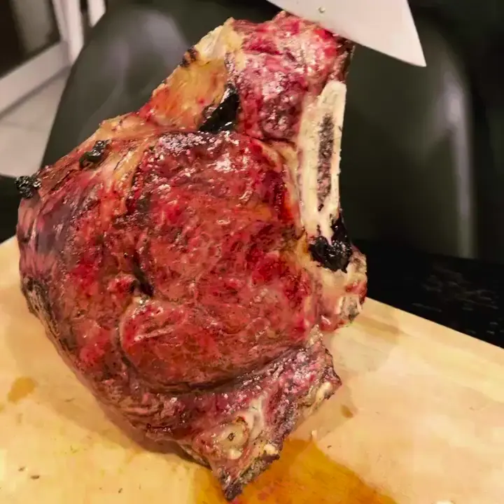 Early year bbq-session - Tomahawk