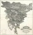 Map of the Slovene Lands in 1848