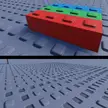 I made a 1:1 recreation of Roblox studs in 3D! (No blender.)
