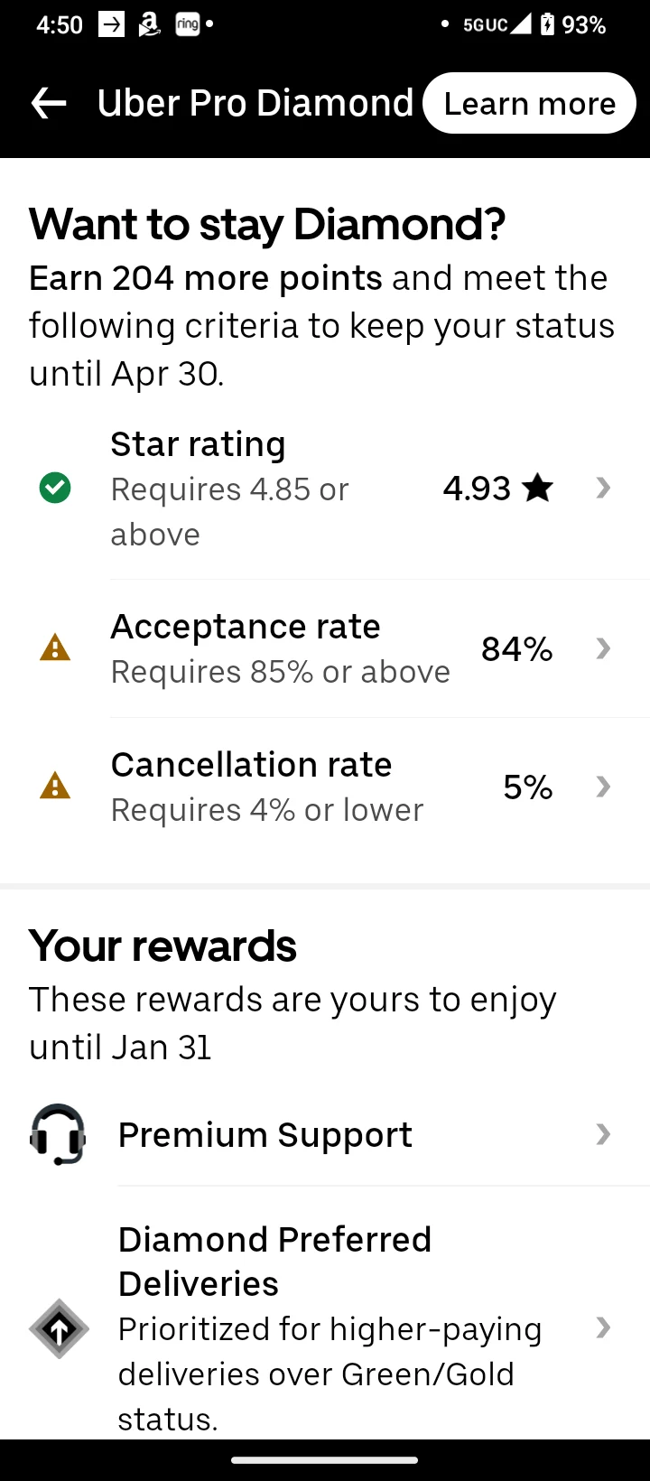 Uber is one scam ass company! Had 96% acceptance rate and it dropped ...