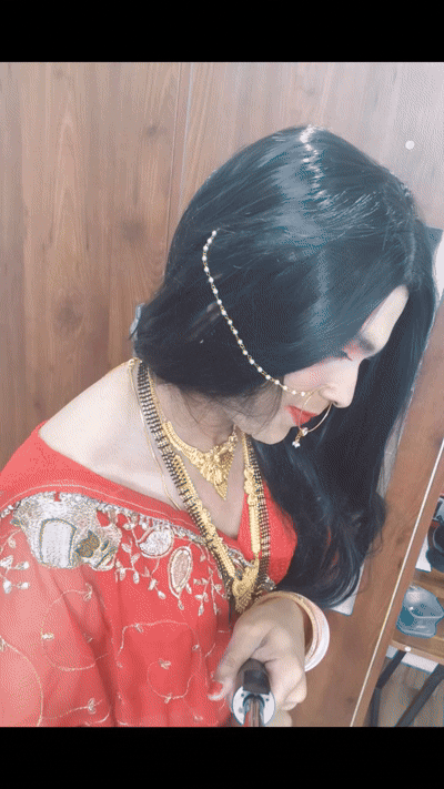 Your traditional Indian wifey 🥰❤️