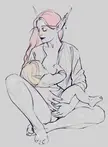 Artwork by Marie Ankou (filthy moon)