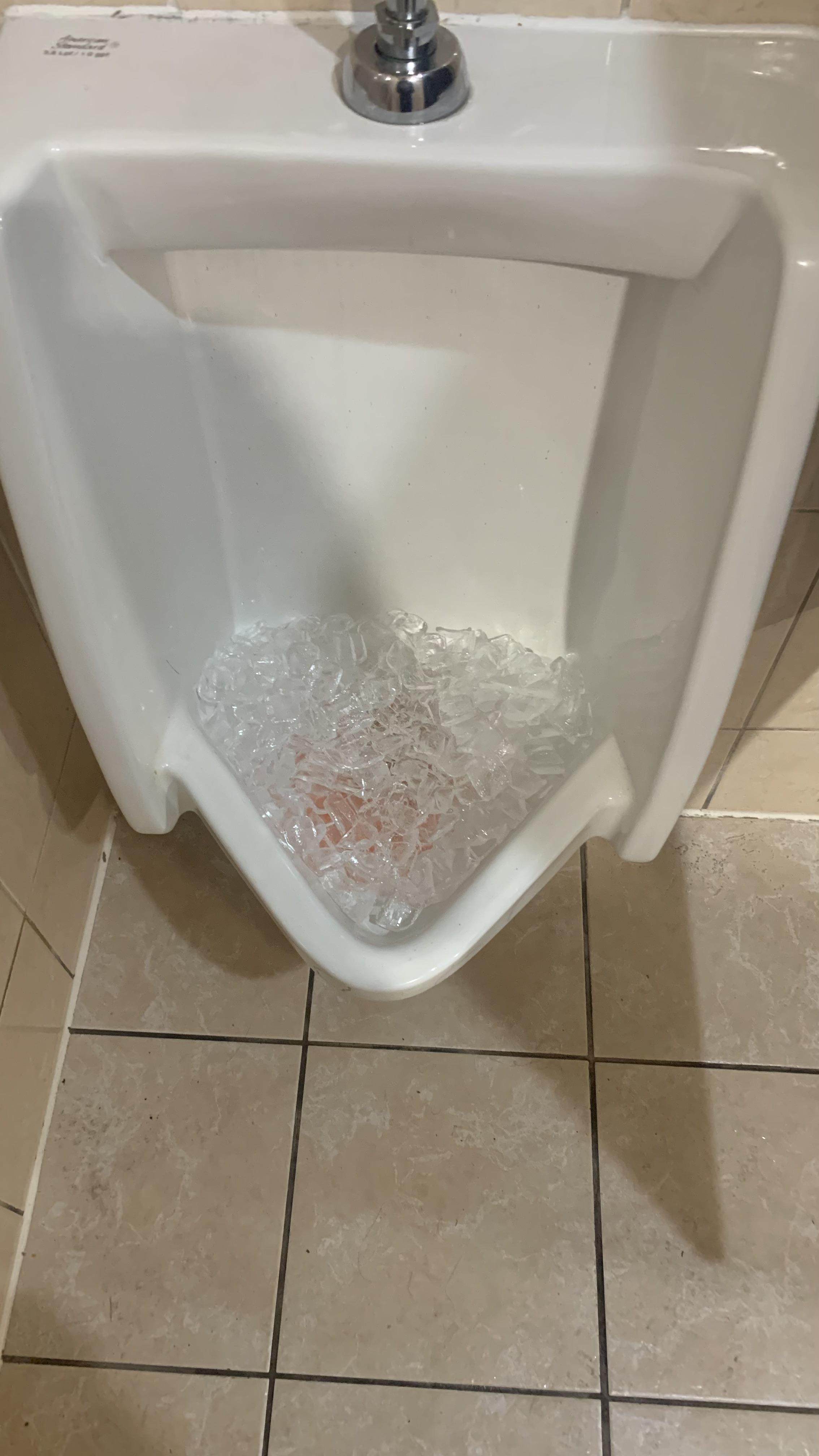 There’s Ice in the Urinal | Scrolller