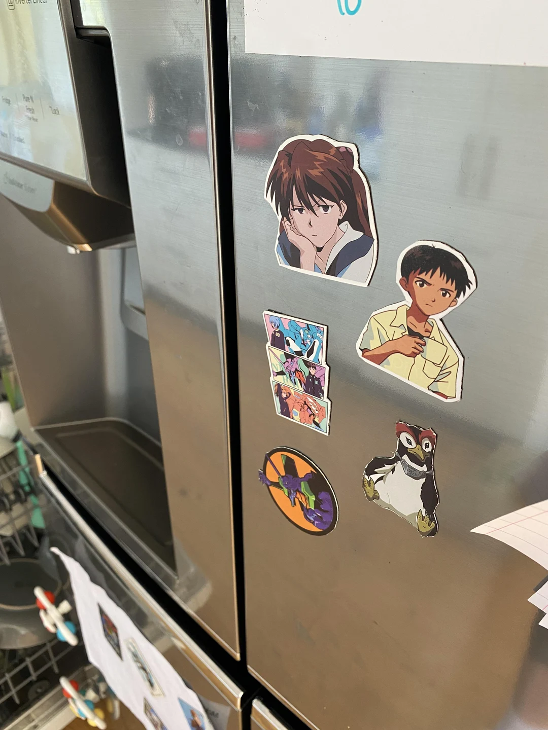 Temu stickers + Junk mail fridge magnets = SUCCESS | Scrolller