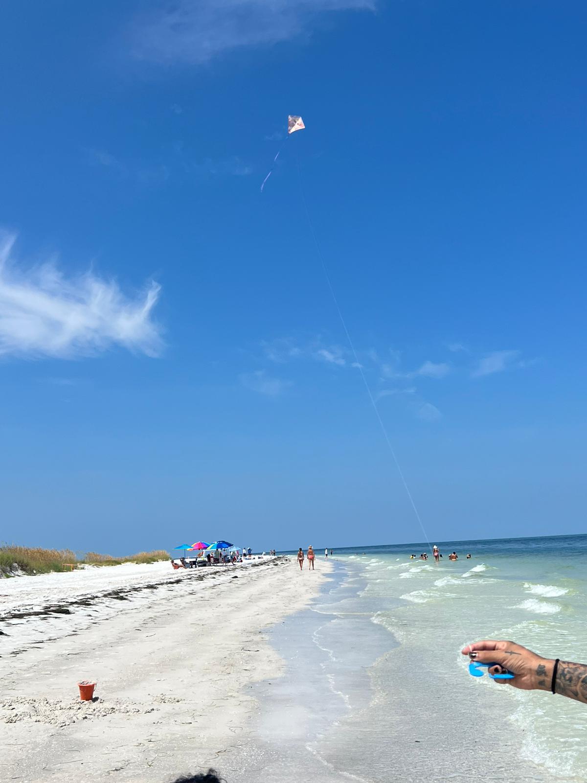 Bean point beach at ana maria fl