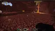 I was playing Minecraft Bedrock with the old texture pack on in creative and it seems like the old nether is there. I just thought that's so cool. It also removed most items from 1.15 and onwards.