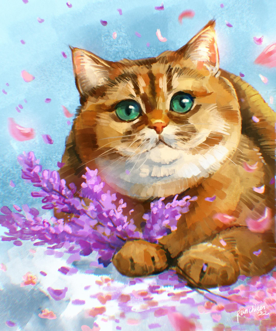 Discover more like Cute: [OC] Here's a digital painting of a british ...
