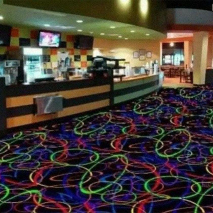Every 90s movie theater had carpet that looked like this 😂