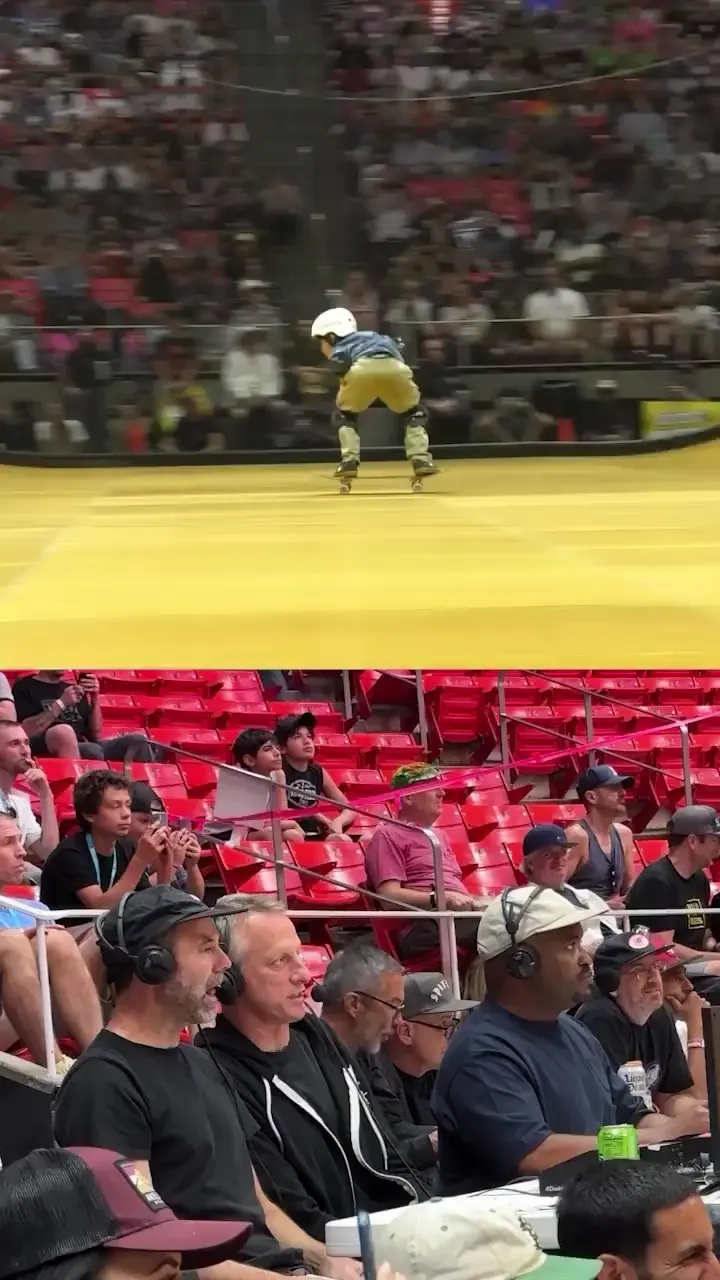 Ema Kawakami (9yrs old skateboarder) became the first ever person to do three back-to-back 9000's at Tony Hawk's Vert Alert 2024 Livestream Replay 