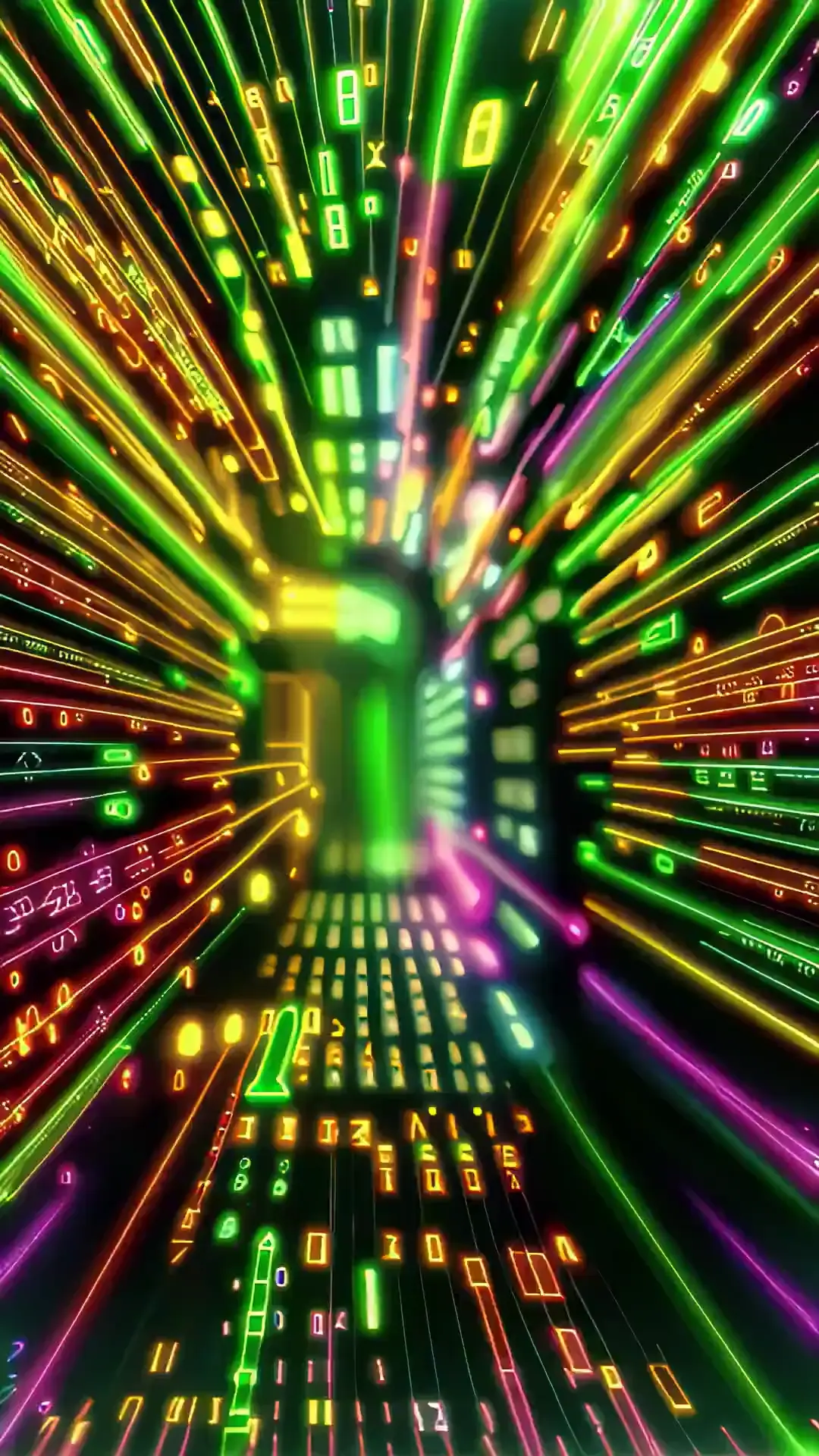 Enter the Matrix #ai #art #stablediffusion #warpfusion #animatediff #blender by @mv.nyc