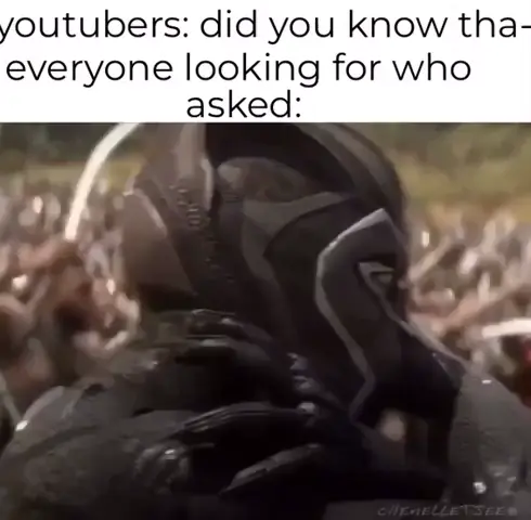 Every YouTuber has done this and everyone has seen this.