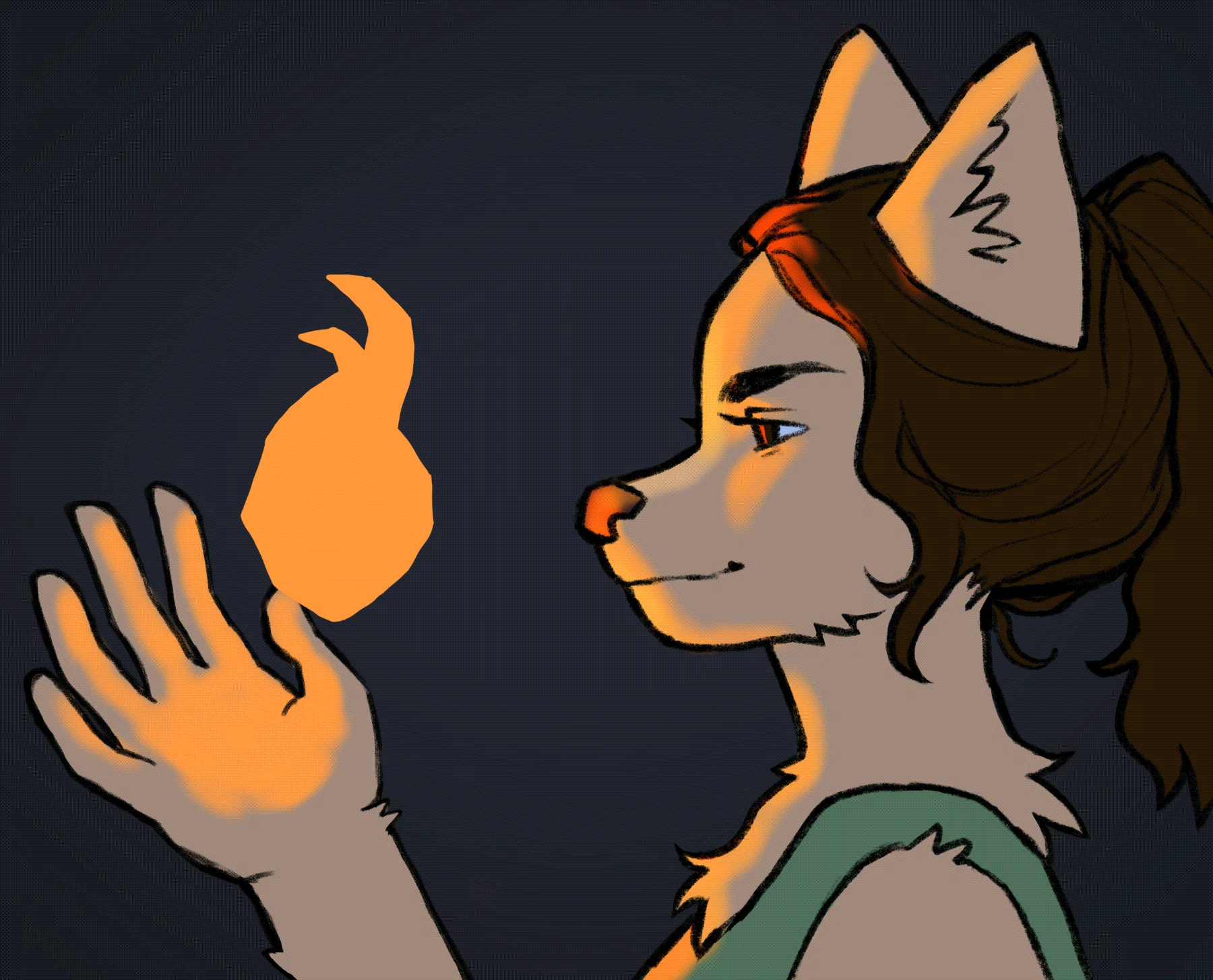 Exploring her powers🔥 (animation by me) | Scrolller