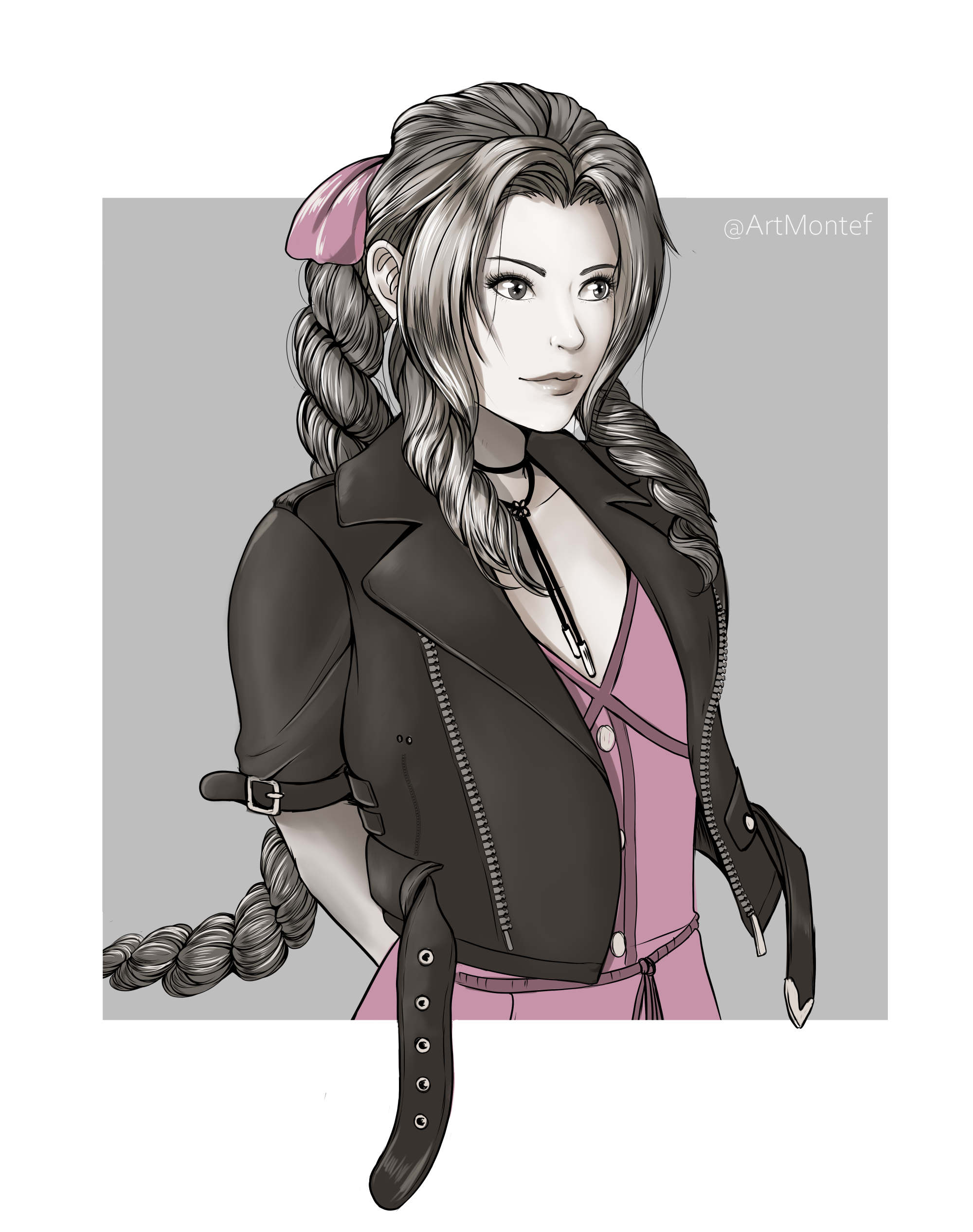 My fanarts of Yuna, Rinoa and Aerith | Scrolller