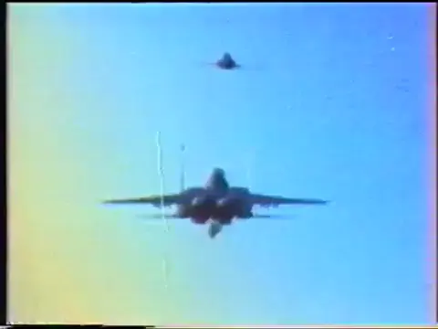 F-15 hud with GDS or LCOS gunsight