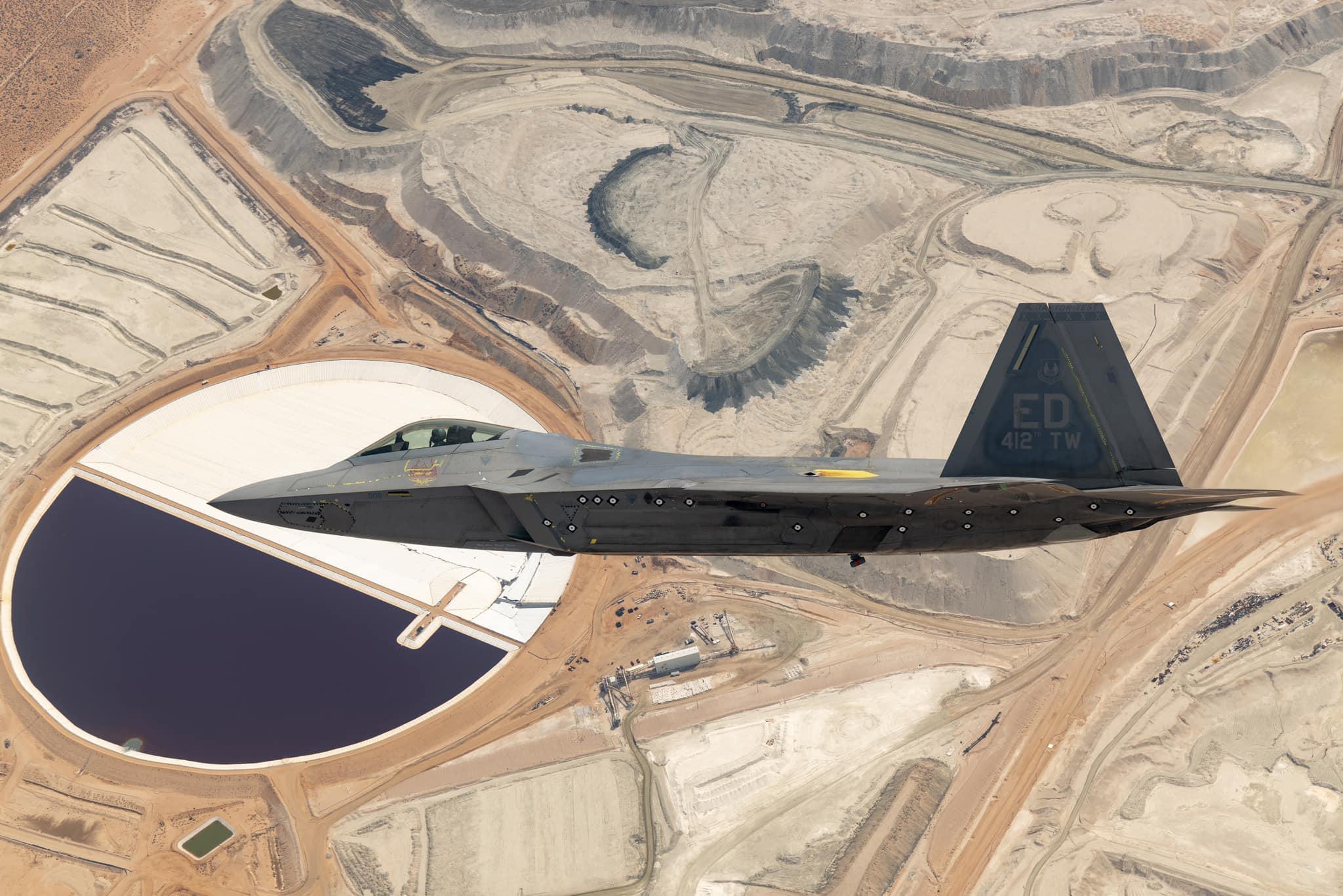 F-22A, 411 FLTS, 412 TW | Scrolller
