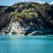 Glacier Bay rock formation - looks like an alligator [991x991]