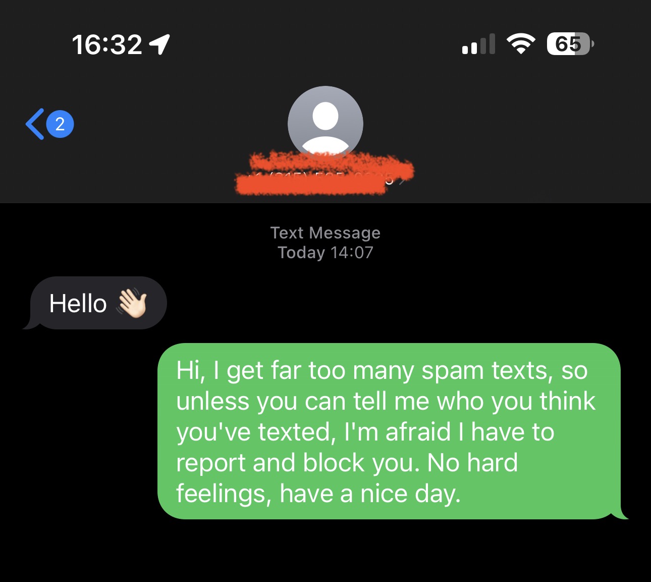 Discover more like Iphone: I finally made a text shortcut for spam ...