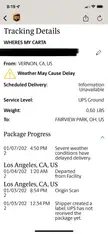 Weather may cause delay for 3 days now, no shipping updates. Supposed to be delivered today to CLE where we haven’t had bad weather in about a week..