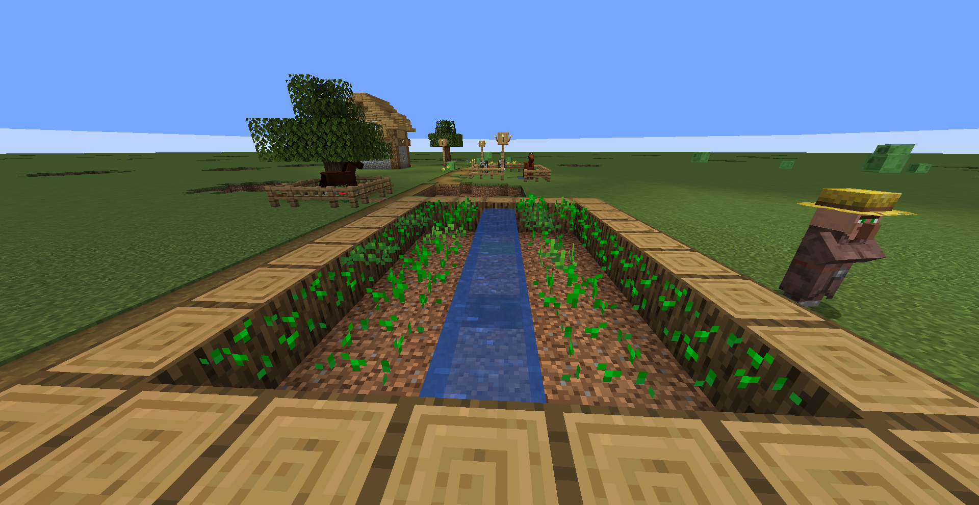 A very normal crops farm | Scrolller