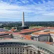 View of Washington, DC from the Old Post Office Clock Tower