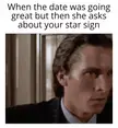 I was born during the day.. I don't have star sign