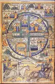 Map of Jerusalem of the Crusaders, 1170s