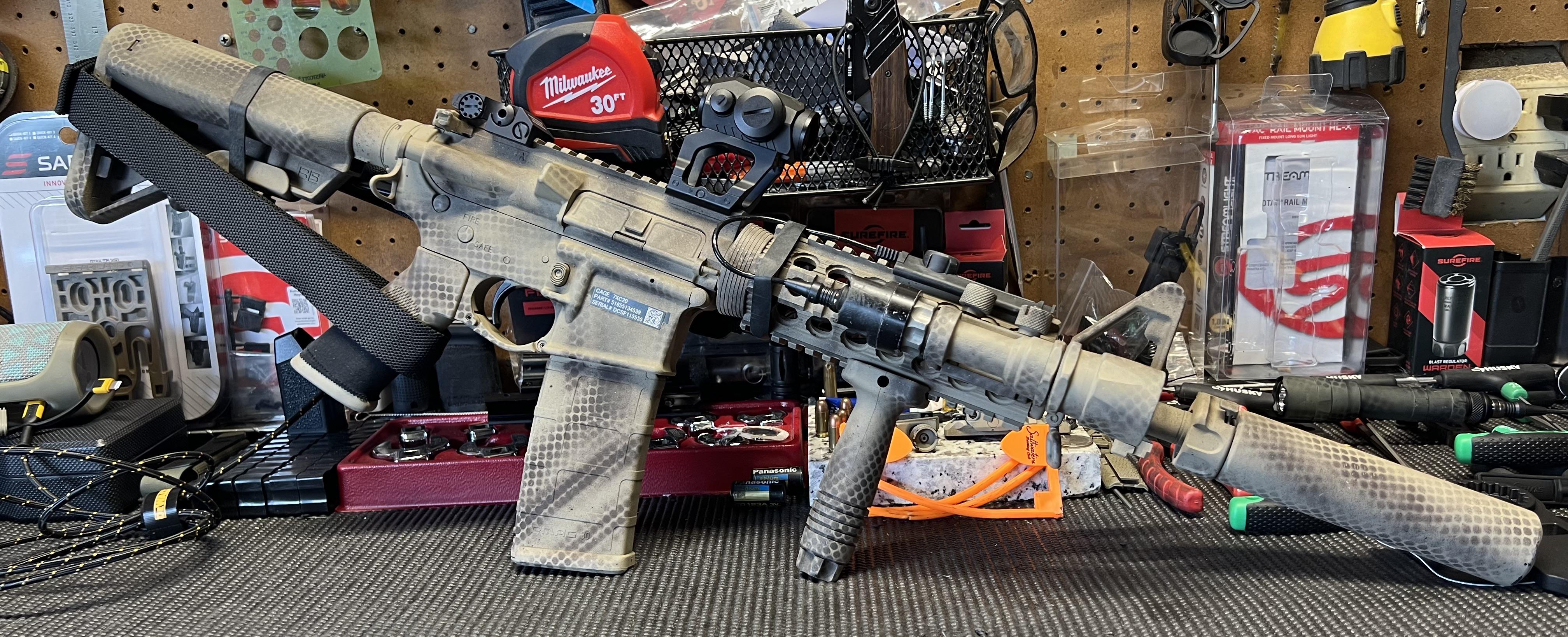 A Mk18 Mod 0/ CQBR Block 1 inspired build I’m working on. | Scrolller