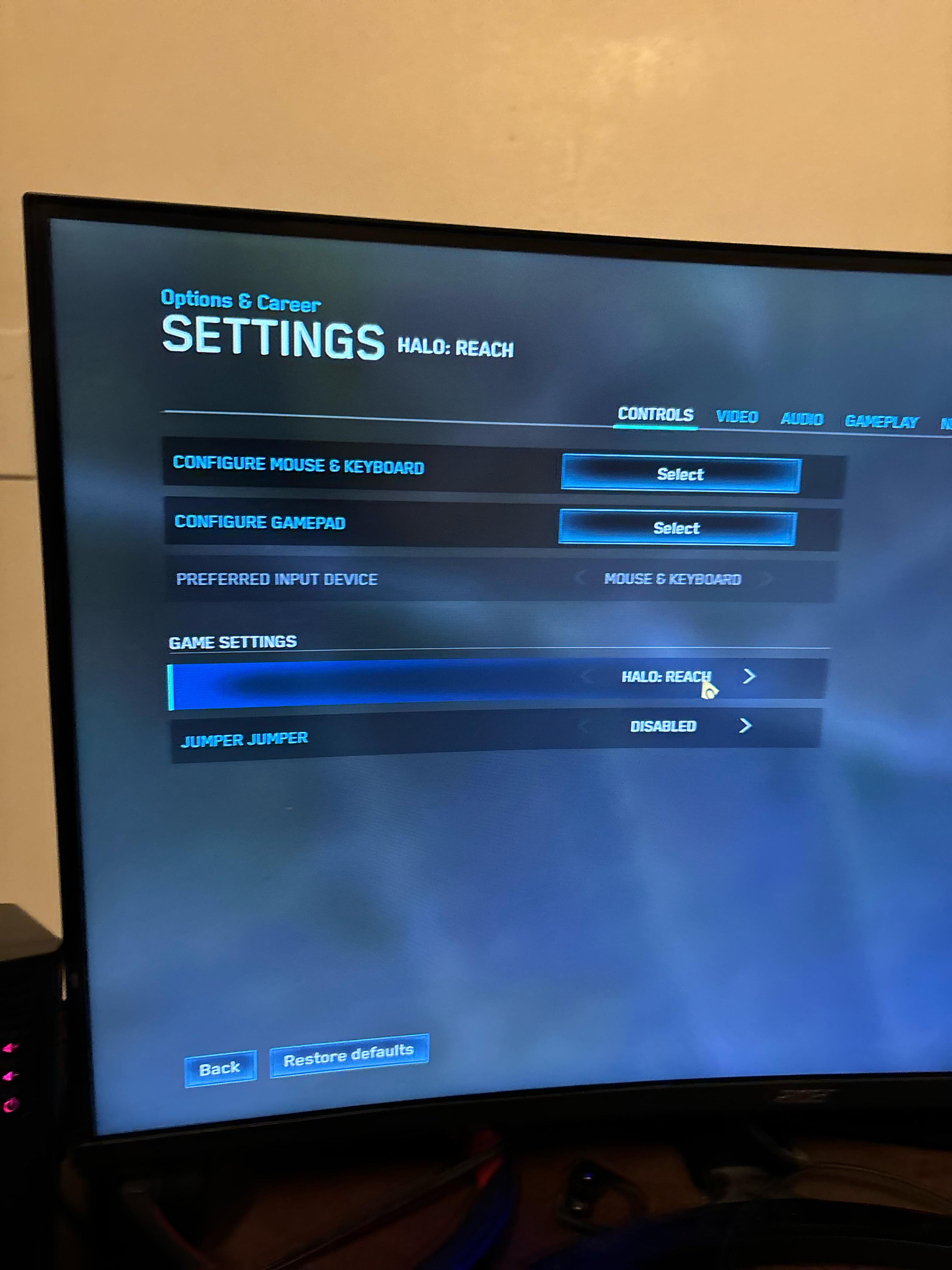 Scrolller Settings What do these game settings mean. Halo reach and halo 4 but Iโm playing ...