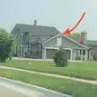 Why is there a door above the garage?