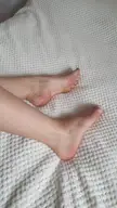 Natural Ukrainian feet