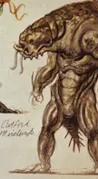 Catfish Mirelurk official Fallout 3 concept art.