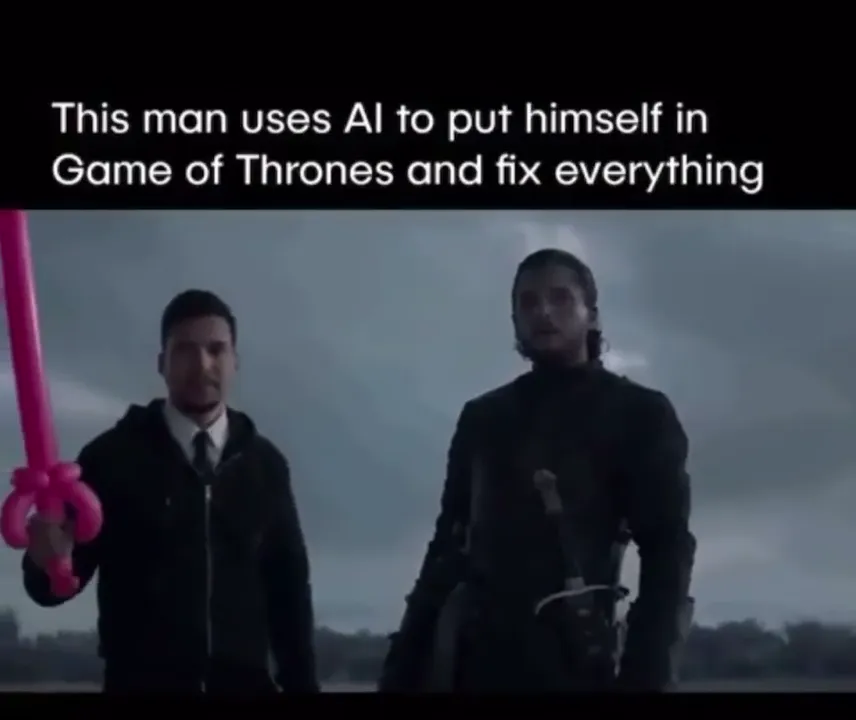 Smacking his way through Game of Thrones