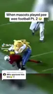 Pee Wee Football vs Team Mascots