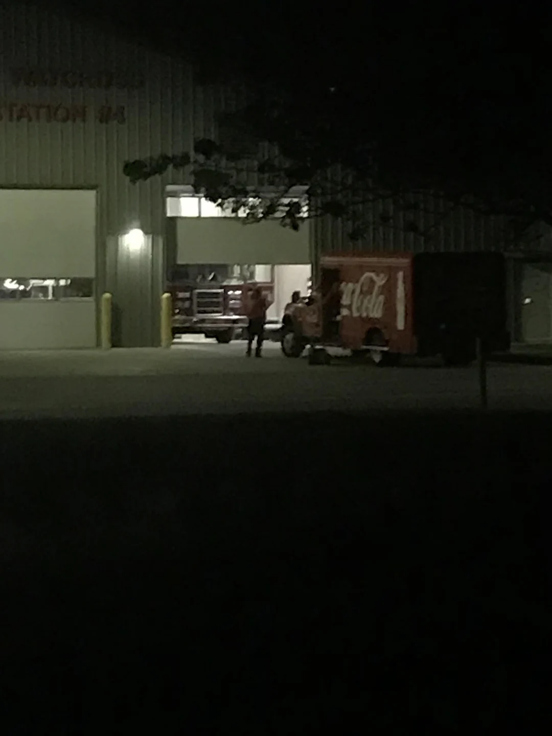 Twh Fire Coke deal outside the fire department | Scrolller