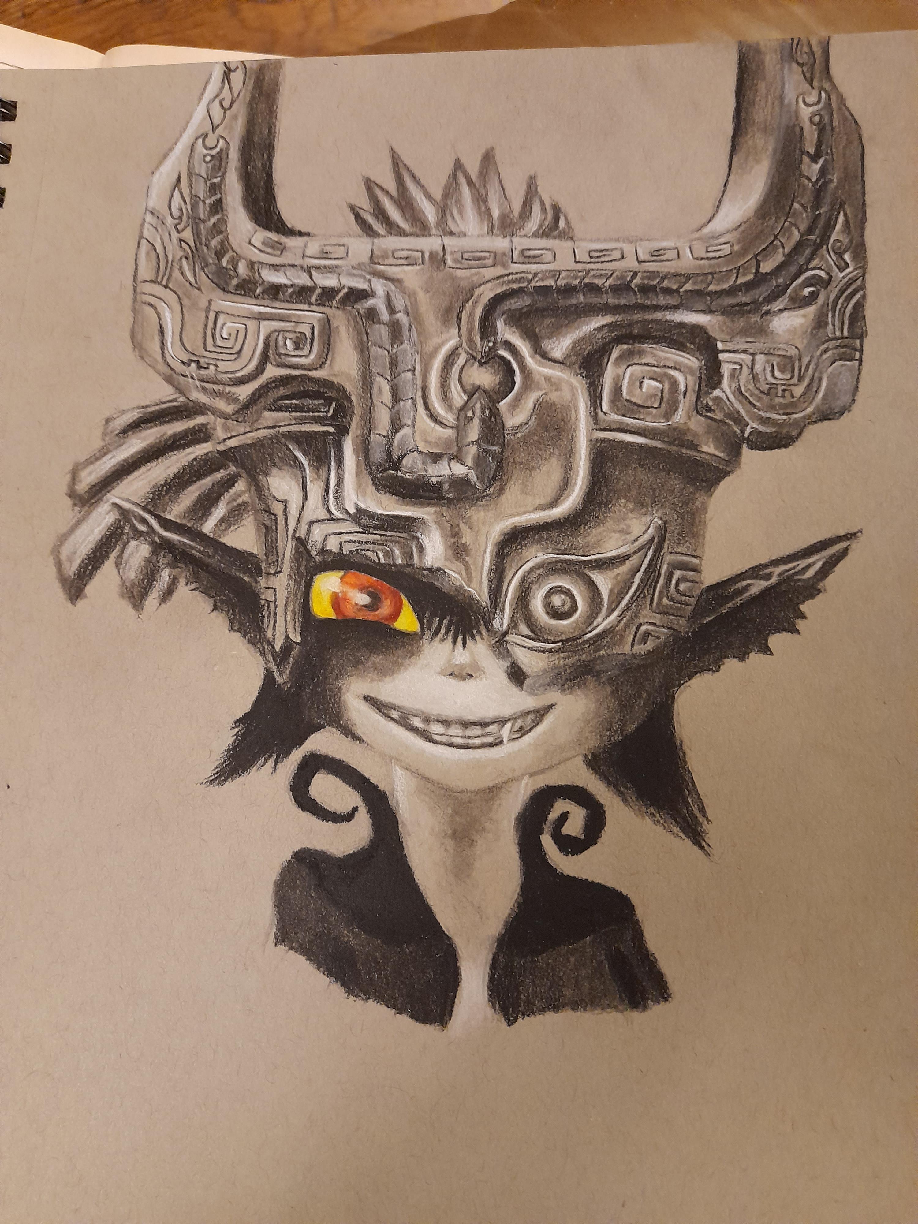 This person made an amazing drawing of midna | Scrolller