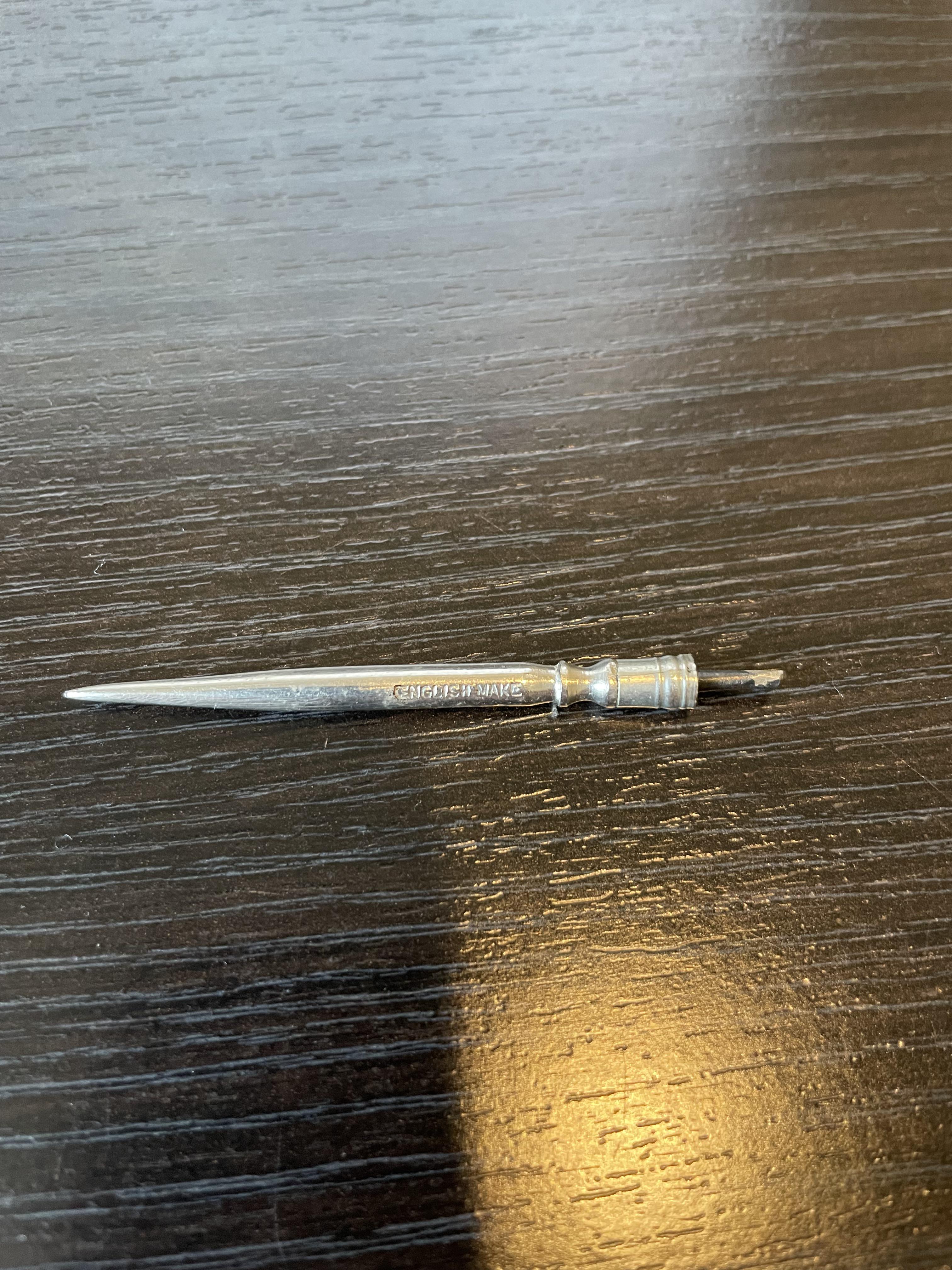 Sharp Small “English Make” 3 inch small sharp tool. May be broken off from another ...