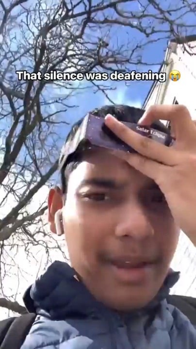 ele só aceitou